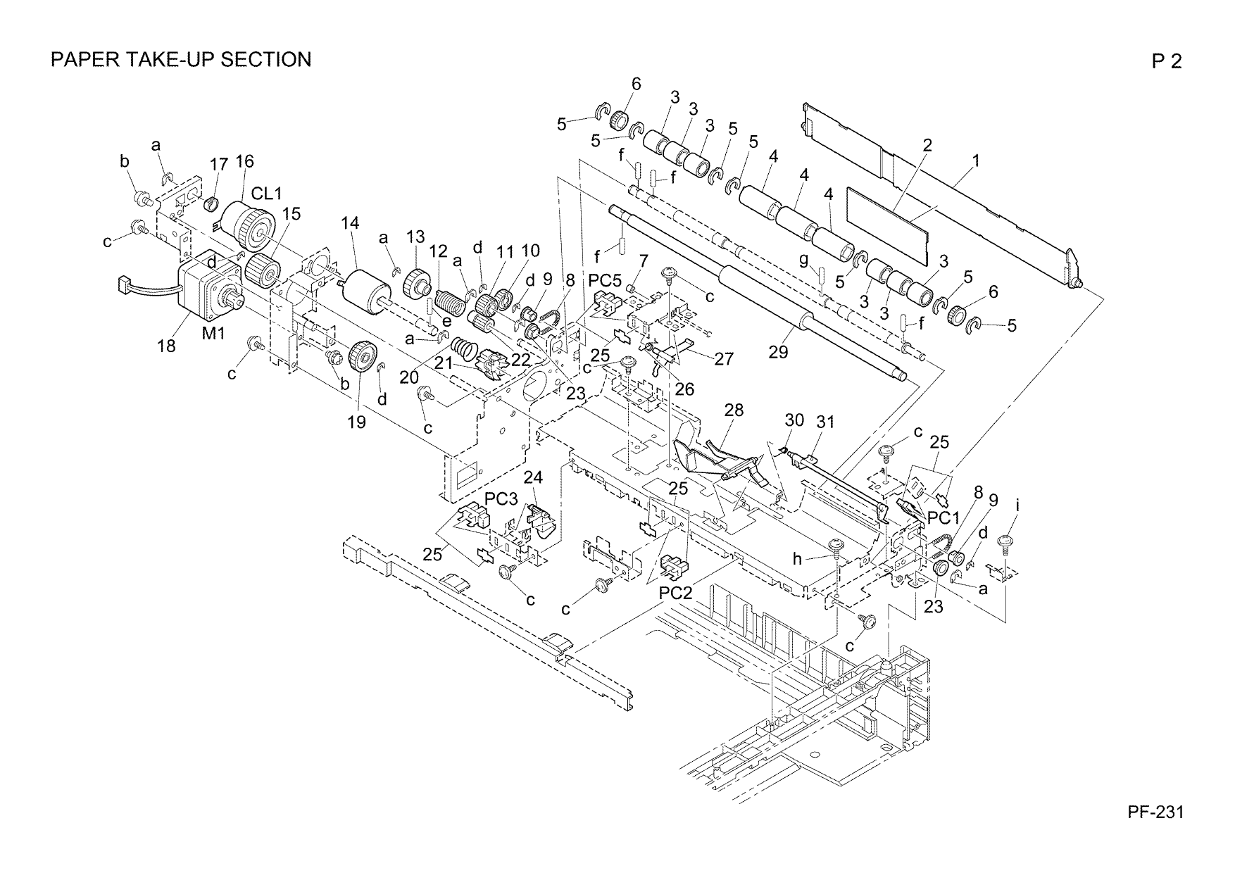 Konica-Minolta Options PF-231 Parts Manual-3